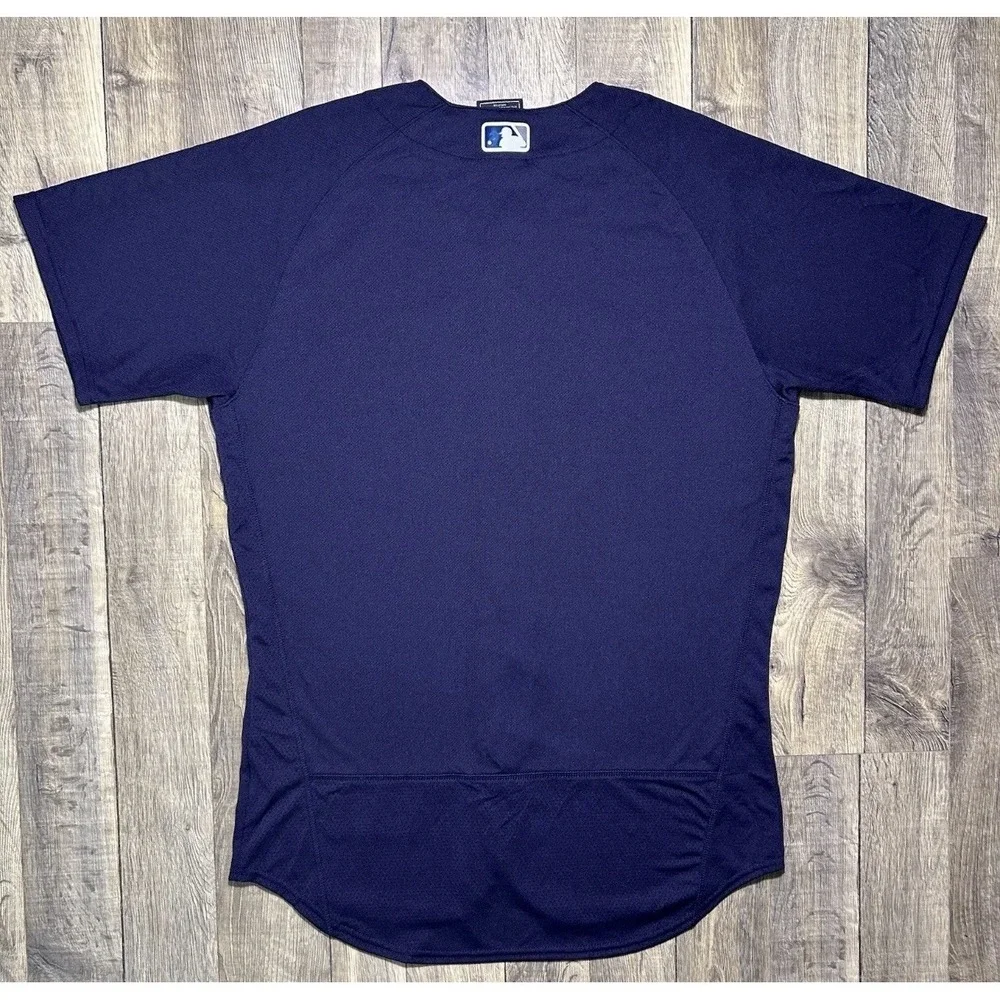 *New Nike New York Yankees Authentic Stitched Elite Baseball Jersey Mens 44 $335